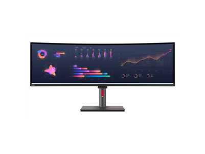 Lenovo ThinkVision P49w-30 49 ", IPS, 5120 x 1440, 32:9, 4 ms, 350 cd/m , Black, 1x Thunderbolt 4 Out, 1x Thunderbolt 4 In, 4x U