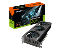 Gigabyte GV-N4060EAGLE OC-8GD 1.0 NVIDIA, 8 GB, GeForce RTX 4060, GDDR6, PCI-E 4.0, HDMI ports quantity 2, Memory clock speed 17