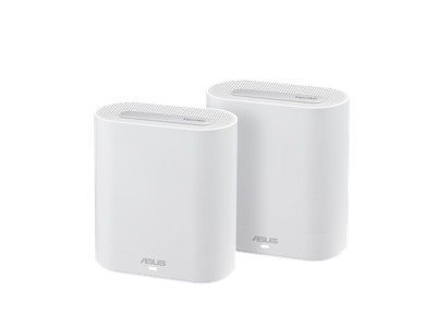 Asus Wifi 6 802.11ax Tri-band Business Mesh System EBM68 (2-Pack) 802.11ax, 4804 Mbit/s, 10/100/1000 Mbit/s, Ethernet LAN (RJ-45