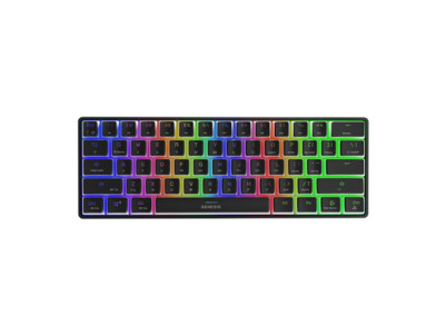 Genesis THOR 660 RGB, Mechanical Gaming Keyboard, RGB LED light, US, Black, Wireless, USB Type-C, Bluetooth