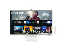 Samsung Smart Monitor LS32CM801UUXDU 32 ", VA, 4K, 3840 x 2160, 16:9, 4 ms, 400 cd/m , White, HDMI ports quantity 1, 60 Hz