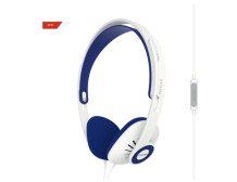 Koss Headphones KPH30iW On-Ear, Microphone, 3.5 mm, White