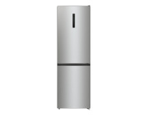 Gorenje Refrigerator NRK6192AXL4 Energy efficiency class E, Free standing, Combi, Height 185 cm, No Frost system, Fridge net cap