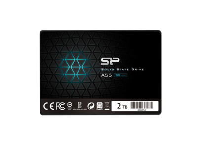 Silicon Power Ace A55 2000 GB, SSD form factor 2.5", SSD interface SATA III, Write speed 530 MB/s, Read speed 560 MB/s