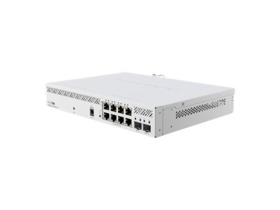 MikroTik Cloud Router Switch CSS610-8P-2S+IN No Wi-Fi, Router Switch, Rack Mountable, 10/100/1000 Mbit/s, Ethernet LAN (RJ-45) p