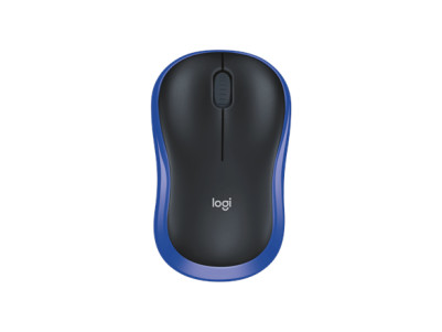 Logitech Mouse M185 Wireless, Blue/ black