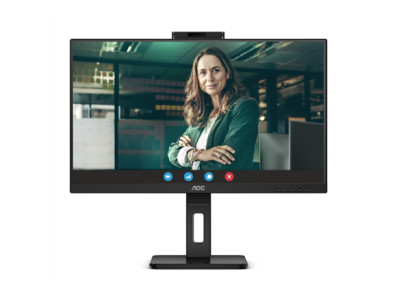 AOC Monitor Q27P3CW 27 ", IPS, QHD, 2560 x 1440, 16:9, 4 ms, 350 cd/m , Black, HDMI ports quantity 2, 75 Hz