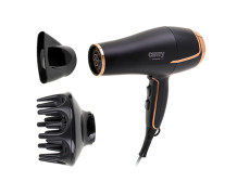 Camry Hair Dryer CR 2255 2200 W, Number of temperature settings 3, Diffuser nozzle, Black