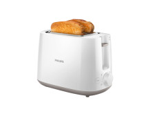 Philips Toaster HD2581/00 Daily Collection Power 760-900 W, Number of slots 2, Housing material Plastic, White