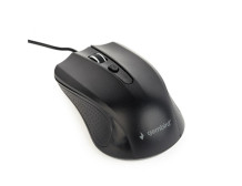 Gembird MUS-4B-01 Optical Mouse, Black, USB