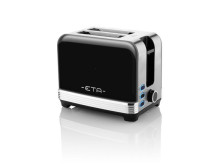 ETA Storio Toaster ETA916690020 Power 930 W, Housing material Stainless steel, Black