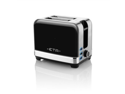 ETA Storio Toaster ETA916690020 Power 930 W, Housing material Stainless steel, Black