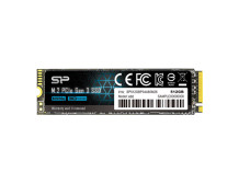Silicon Power A60 512 GB, SSD interface M.2 NVME, Write speed 1600 MB/s, Read speed 2200 MB/s