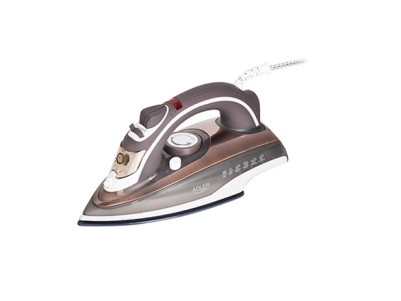 Adler Iron AD 5030 Steam Iron, 3000 W, Water tank capacity 310 ml, Continuous steam 20 g/min, Brown