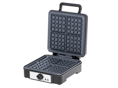 Adler Waffle Maker AD 3049 1200 W, Number of pastry 4, Belgium, Black