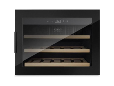 Caso Wine cooler WineSafe 18 EB Energy efficiency class G, Built-in, Bottles capacity Up to 18 bottles, Cooling type Compressor 