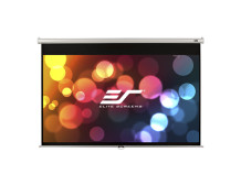 Elite Screens Manual Series M113NWS1 Diagonal 113 ", 1:1, Viewable screen width (W) 203 cm, White