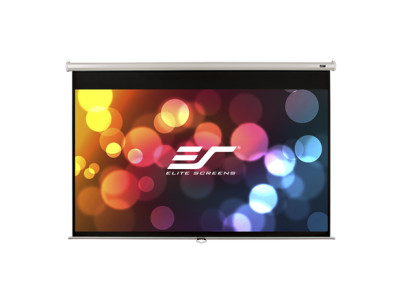 Elite Screens Manual Series M113NWS1 Diagonal 113 ", 1:1, Viewable screen width (W) 203 cm, White