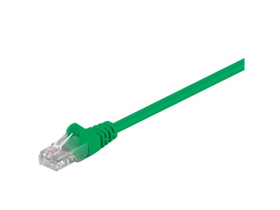 Goobay CAT 5e patch cable, U/UTP 68338 0.5 m, Green