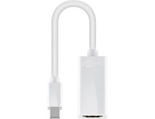 Goobay Mini DisplayPort/HDMI adapter cable 1.1 51729 White, HDMI female (Type A), Mini DisplayPort male