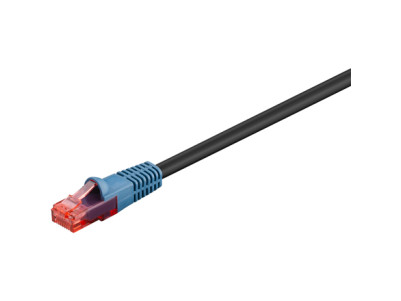 Goobay CAT 6 Outdoor-patch cable, U/UTP 94393 30 m, Black