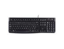 Logitech K120 Standard, Wired, EN/LT, 1.5 m, USB Port, Black, Lithuanian, 55 g