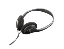 Gembird MHP-123 Stereo headphones with volume control 3.5 mm, Black,