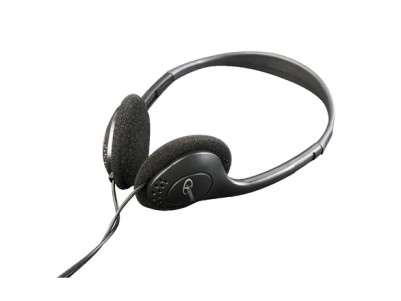 Gembird MHP-123 Stereo headphones with volume control 3.5 mm, Black,