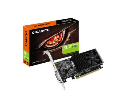 Gigabyte GV-N1030D4-2GL 1.0 NVIDIA 2 GB GeForce GT 1030 DDR4 PCI Express 3.0 Processor frequency 1417 MHz DVI-D ports quantity 1
