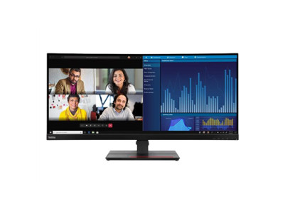 Lenovo ThinkVision P34w-20 34.14 " IPS 21:9 4 ms 300 cd/m Black 60 Hz HDMI ports quantity 2