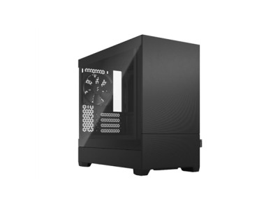 Fractal Design Pop Mini Silent Side window Black TG Clear Tint mATX, Mini ITX Power supply included No