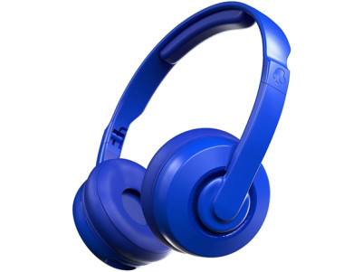 Skullcandy Wireless Headphones Cassette Wireless/Wired On-Ear Microphone Wireless Blue