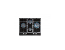 CATA Hob LCI 6031 B Gas on glass Number of burners/cooking zones 4 Rotary knobs Black