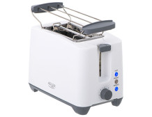 Adler Toaster AD 3216 Power 750 W Number of slots 2 Housing material Plastic White
