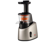 TEFAL Slow Juicer ZC255B38 Type Electric Silver/ black 200 W Extra large fruit input Number of speeds 2 82 RPM