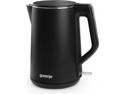 Gorenje Kettle K15DWBK Electric 2200 W 1.5 L Stainless steel 360 rotational base Black