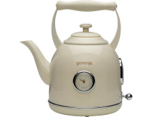 Gorenje Kettle K17CLIN Electric 2000 W 1.7 L Plastic/Metal 360 rotational base Ivory