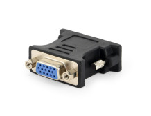 Gembird Adapter DVI-A male to VGA 15-pin HD (3 rows) female, black Gembird