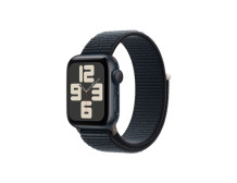 Apple Watch SE GPS 40mm Midnight Aluminium Case with Midnight Sport Loop Apple