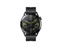 Huawei 1.43 Smart watch GPS (satellite) AMOLED Touchscreen Waterproof Bluetooth Black Stainless Steel