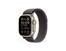 Apple Watch Ultra 2 GPS + Cellular, 49mm Titanium Case with Blue/Black Trail Loop - S/M Apple