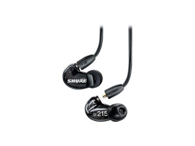 Shure SE215 Earphone, Black Shure