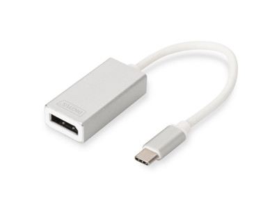 Digitus USB Type-C to DisplayPort Adapter DA-70844 0.20 m White