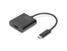 Digitus USB Type-C to HDMI Adapter DA-70852 0.15 m Black