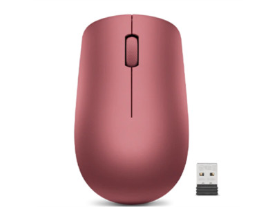 Lenovo Wireless Mouse 530 Wireless mouse 2.4 GHz Wireless via Nano USB Wireless Cherry Red