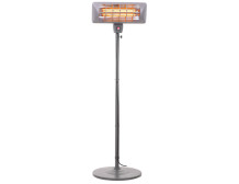Camry Standing Heater CR 7737 Patio heater 2000 W Number of power levels 2 Suitable for rooms up to 14 m Grey IP24