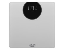 Adler Bathroom scale AD 8175 Maximum weight (capacity) 180 kg Accuracy 100 g Silver