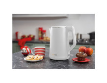 Gorenje Kettle K15DWW Electric 2200 W 1.5 L Plastic + metal 360 rotational base White