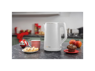 Gorenje Kettle K15DWW Electric 2200 W 1.5 L Plastic + metal 360 rotational base White