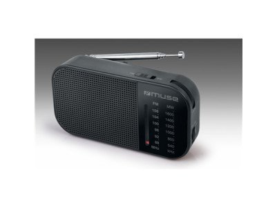 Muse M-025 R Portable radio Black